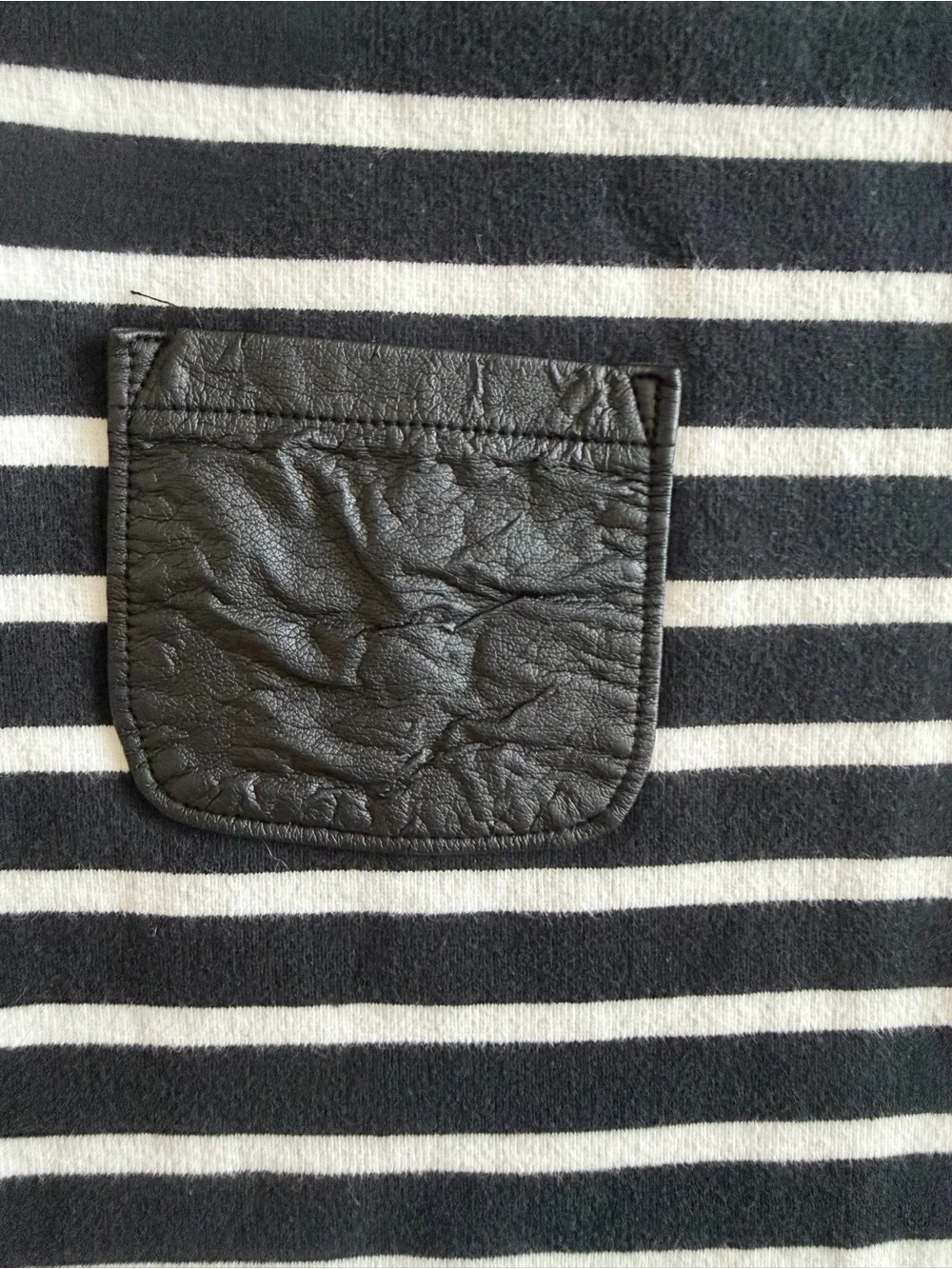 Gymboree Girls Size 6 Black & White Striped Pocket Dress